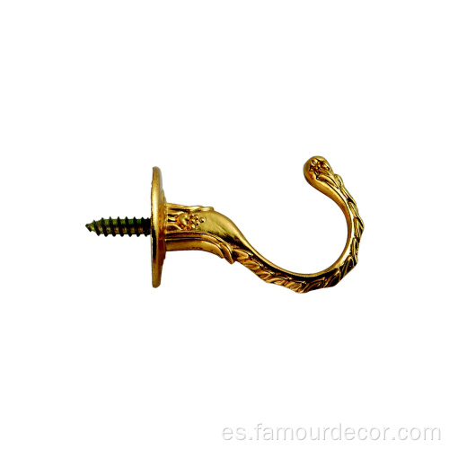 Corbata de pared de estilo dorado europeo